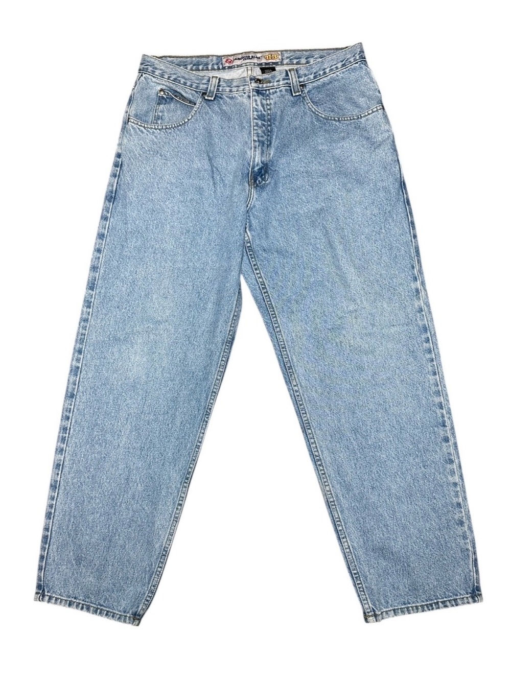Vintage  Anchor Blue Jeans 36x30  mens baggy loose y2k skater